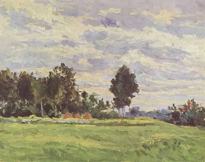 Landschaft in der Ile de France, Paul Cezanne